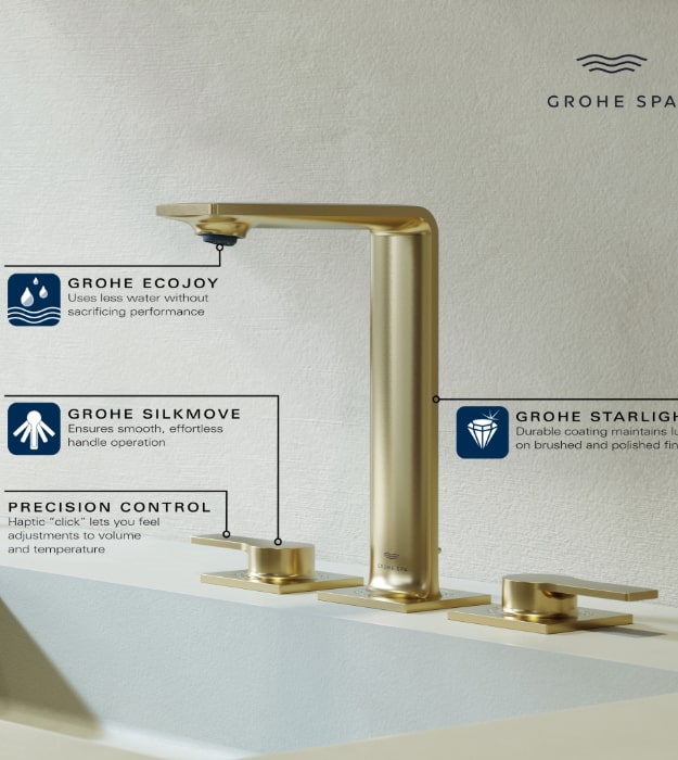 Grohe Allure New Widespread Bathroom Faucet 20584 12 Grohe Allure New Widespread Bathroom Faucet 20584 - Image 7