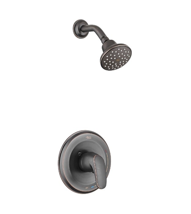 Colony PRO TU075507 Pressure Balance Shower Kit 8 American Standard Colony Pro Legacy Bronze Shower Kit TU075507.278