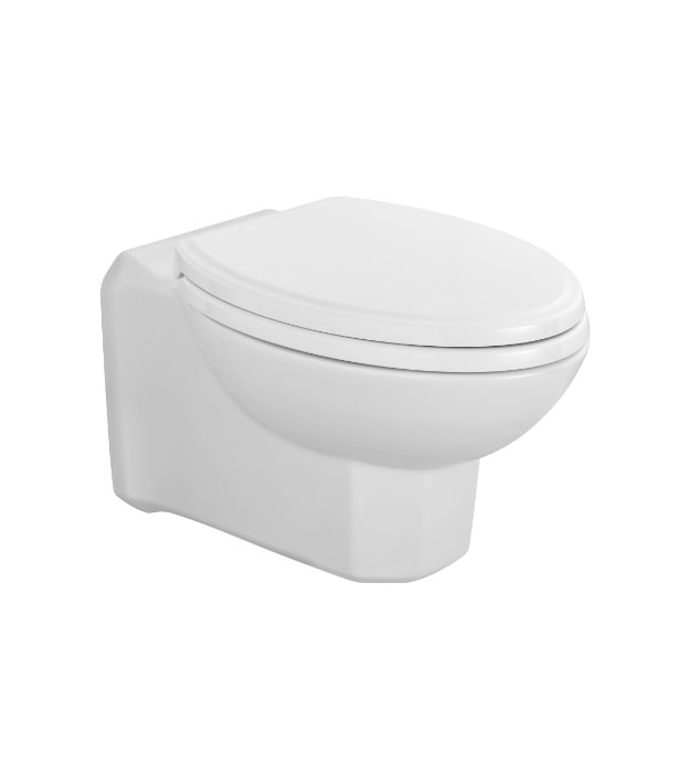 DXV Belshire Wall-Hung Toilet With Seat D23050A000 15 DXV Belshire Wall-Hung Toilet D23050A000.415