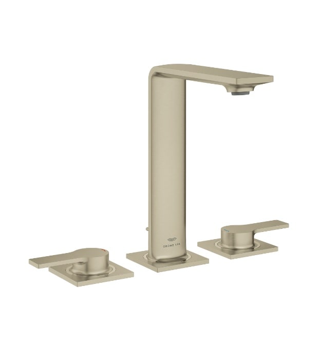 Grohe Allure New Widespread Bathroom Faucet 20584 8 Grohe Allure New Widespread Bathroom Faucet Brushed Nickel 20584EN1