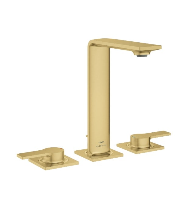 Grohe Allure New Widespread Bathroom Faucet 20584 9 Grohe 20584GN1 Allure new Widespread Brushed cool Sunrise