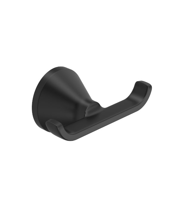 Aspirations Double Robe Hook 7061210 8 American Standard Matte Black Double Robe Hook 7061210.243