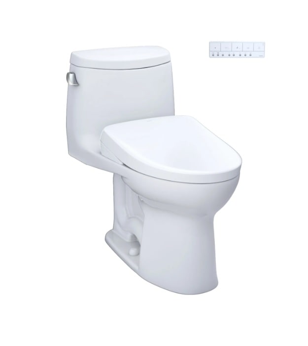 TOTO Ultramax II WASHLET+ S7A One-Piece Toilet 5 TOTO Ultramax II WASHLET+ S7A Toilet MW6044736CEFG