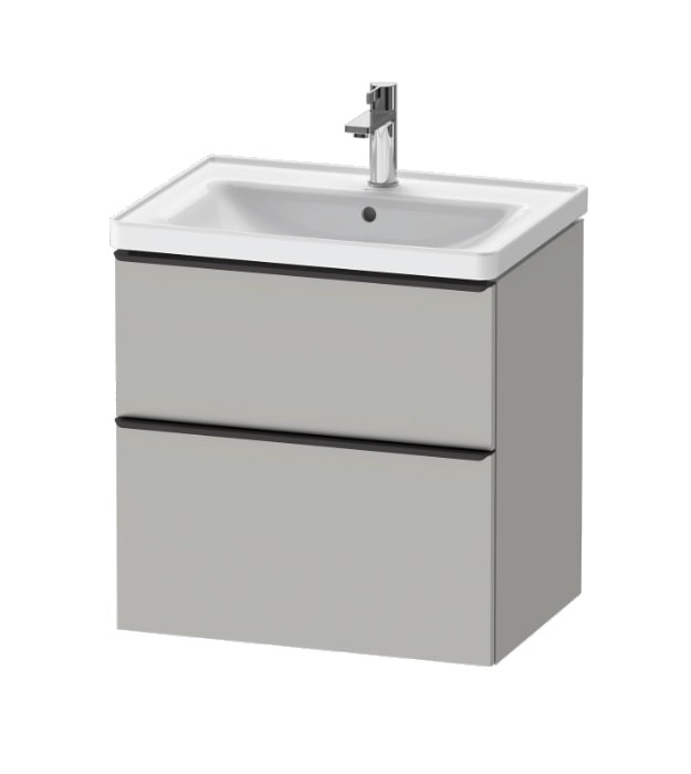 Duravit D-Neo Wall-Mounted Vanity DE4354 25" 4 Duravit D-Neo Wall-Mounted Vanity DE4354 25"