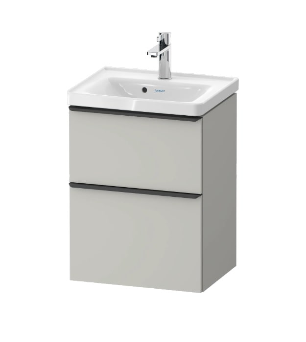 Duravit D-Neo Wall-Mounted Vanity DE4350 19" 5 Duravit D-Neo Wall-Mounted Vanity DE43500BD070000