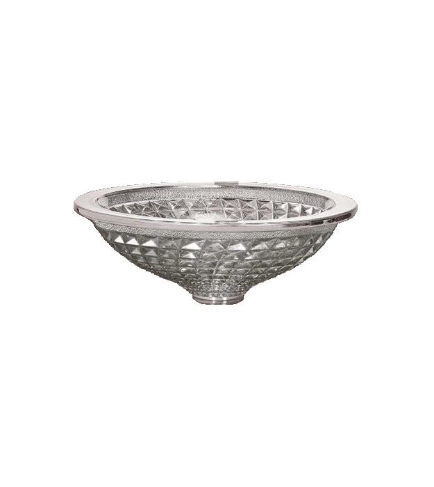 Bagno Italia Corallo Crystal Vessel Sink 13 Bagno Italia CORALLO Crystal Sink Corallo_SLV