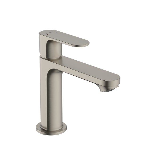 Hansgrohe Rebris S Single-Hole Faucet 110 with Pop-Up Drain 8 Hansgrohe 72517821 Rebris S Brushed Nickle Faucet