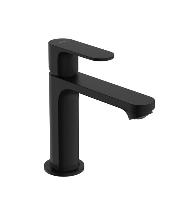 Hansgrohe Rebris S Single-Hole Faucet 110 with Pop-Up Drain 7 Hansgrohe 72517671 Matte Black Faucet