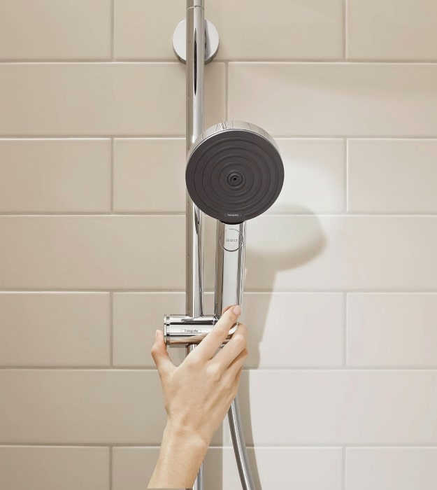 Hansgrohe Pulsify Select S Wallbar Set 105 3-Jet 24" 11 Hansgrohe Pulsify Select S Wallbar Set 105 3-Jet 24" - Image 6