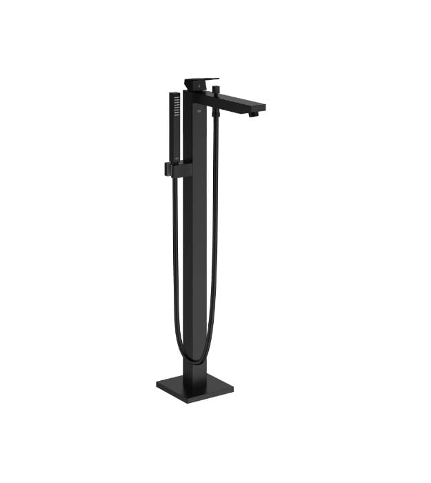 Grohe EuroCube Freestanding Modern Tub Filler 23672001 9 Grohe EuroCube Freestanding Modern Tub Filler 23672001 - Image 4