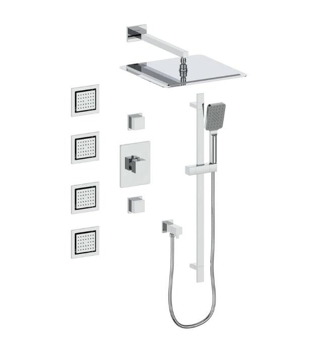 Vogt Kapfenberg High-Flow Thermostatic Shower Set 15 Vogt Kapfenberg High-Flow Thermostatic Shower Kit SET.KG.350.930