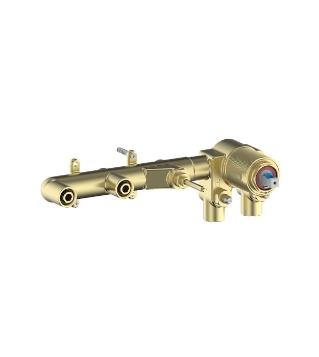 Vogt VE.2200 Rough For Carinthia Wall-Mount Tub Filler 5 Vogt VE.2200 rough in valve