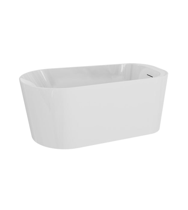 Zitta Vela Freestanding Bathtub 59" TVL5931FA001 3 Zitta Vela Freestanding Bathtub TVL5931FA001