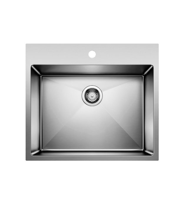 Blanco QUATRUS R15 25-inch Laundry Sink 401802 3 Blanco Quatrus R15 Stainless Steel Laundry Sink 401802
