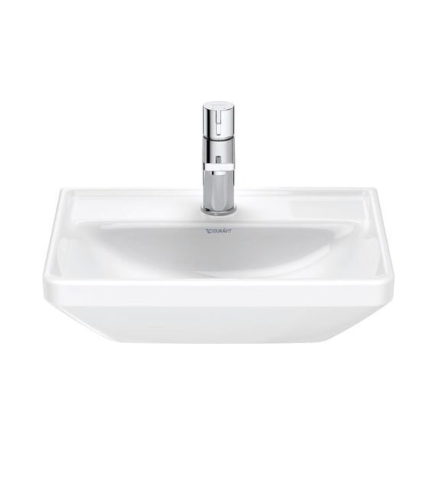 Duravit D-Neo Small Wall Mounted Sink 0738450041 7 Handrinse Washbasin 073845