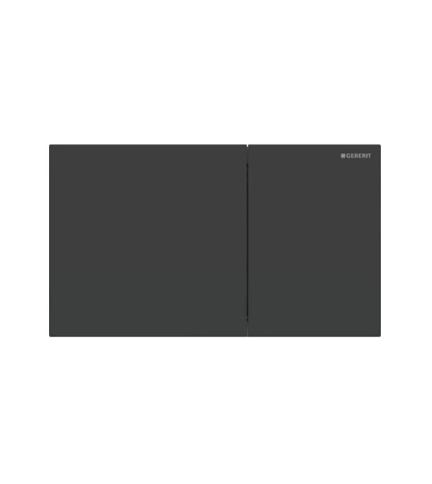 Geberit Sigma70 Matte Black Flush Plate 115.622.14.1 Stainless Steel