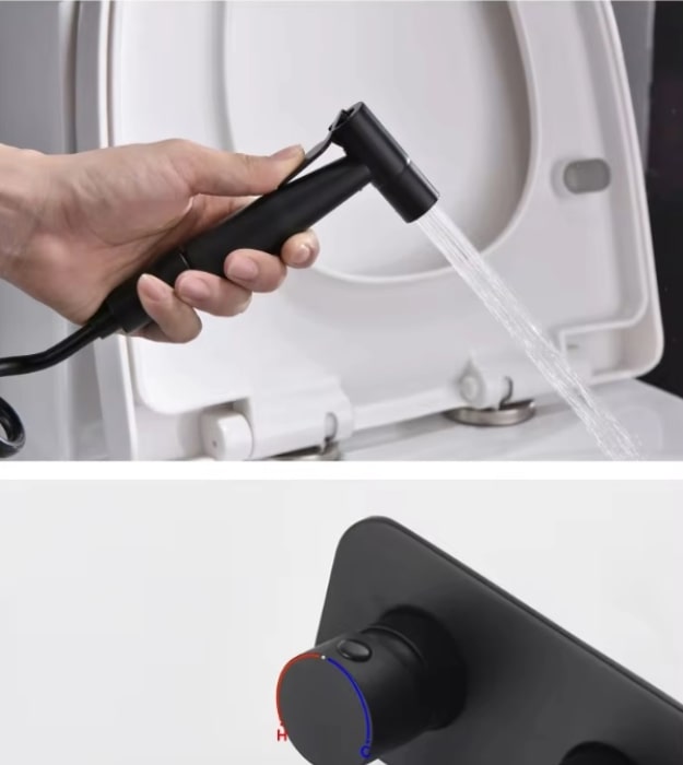 Inoxica Stainless Steel Handheld Bidet Sprayer Kit 6 Inoxica Stainless Steel Handheld Bidet Sprayer Kit - Image 4