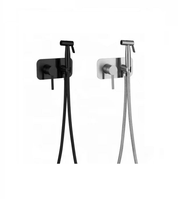 Inoxica Stainless Steel Handheld Bidet Sprayer Kit 3 Muslim Handheld Bidet Sprayer