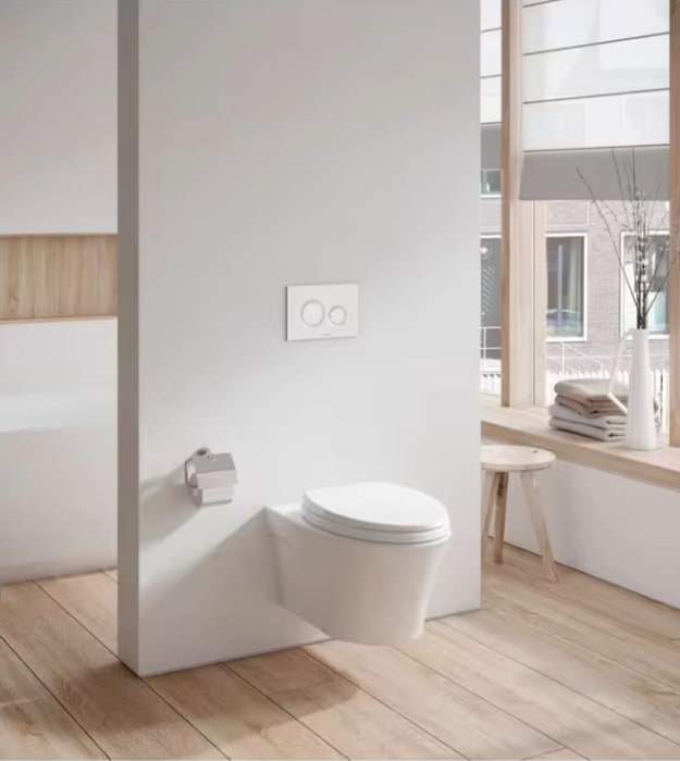 TOTO CWT426CMFG AP Complete Wall-Hung Toilet Kit 7 TOTO CWT426CMFG AP Complete Wall-Hung Toilet Kit With Seat
