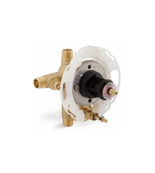 Kohler Rite-Temp Valve With Diverter & Screwdriver Stops K-11748-KS-NA 9 Kohler Rite-Temp Valve With push-button diverter and screwdriver stops K-11748-KS-NA