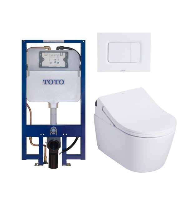 TOTO RP WASHLET+ RX Wall-Hung Toilet CWT4474047CMFG 16 TOTO RP WASHLET+ RX Wall-Hung Toilet CWT4474047CMFG