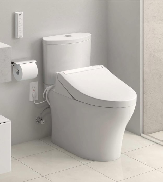 TOTO SW3083 WASHLET C5 Round Bidet Seat 9 TOTO SW3083 WASHLET C5 Round Bidet Seat - Image 4