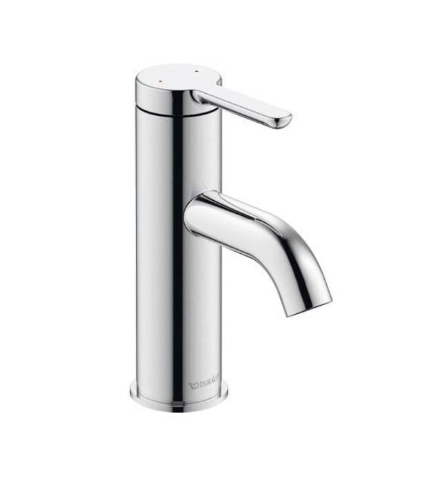 Duravit C.1 Small Sink Faucet C11010002 3 Duravit C.1 Small Sink Faucet C11010002 Chrome