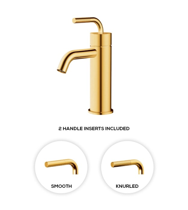 Aquabrass MB2 Single Hole Lavatory Faucet MB214 7 Aquabrass MB2 Single Hole Lavatory Faucet MB214 - Image 2