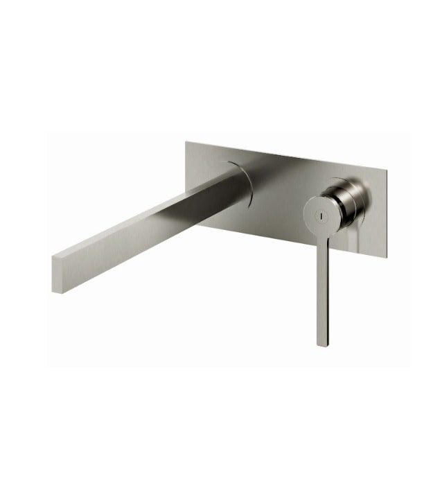 Aquabrass TIME Wallmount Lavatory Faucet 51N29 7 Aquabrass TIME Wallmount Lavatory Faucet 51N29 - Image 2