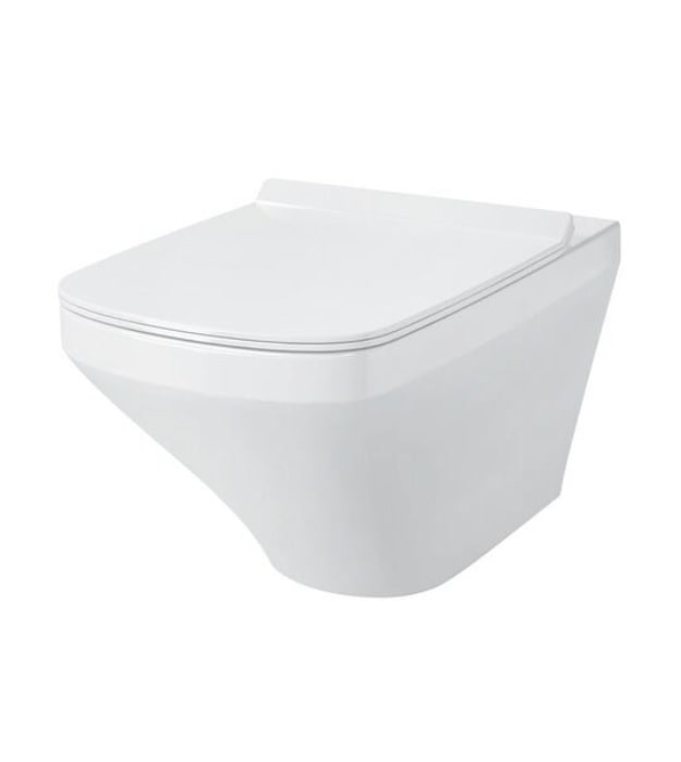 Duravit Durastyle Compact Wall Mounted Toilet With Seat 2551090092 8 Duravit Durastyle Compact Wall Mounted Toilet With Seat 2551090092 - Image 3