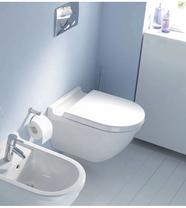 Duravit Starck 3 Wall-Hung Toilet Complete Kit 9 Duravit Starck 3 Wall-Hung Toilet Complete Kit - Image 4