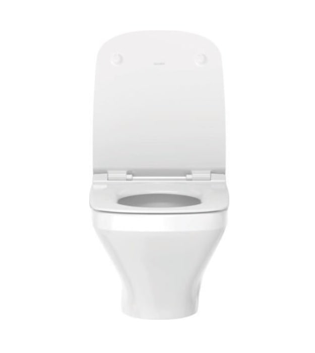 Duravit Durastyle Compact Wall Mounted Toilet With Seat 2551090092 7 Duravit Durastyle Compact Wall Mounted Toilet With Seat 2551090092 - Image 2
