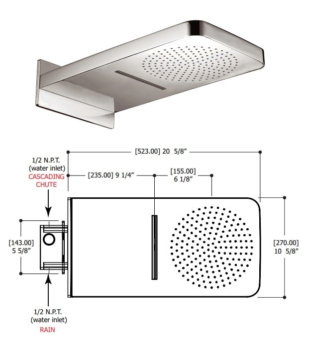 Aquabrass TIME Thermostatic Shower Kit 3-Way SR3351 7 Aquabrass TIME Thermostatic Shower Kit 3-Way SR3351 - Image 2