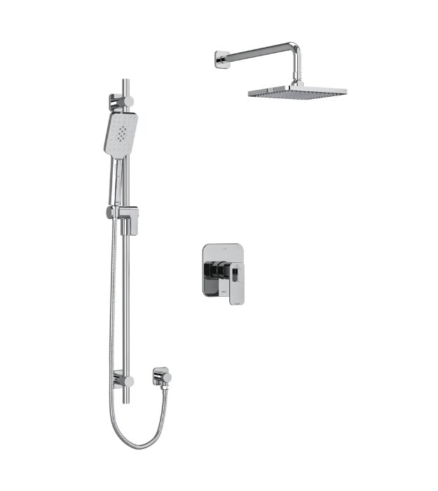 Riobel Equinox KIT323 Thermostatic Shower Trim 2 Riobel Equinox KIT323 Thermostatic Shower Trim