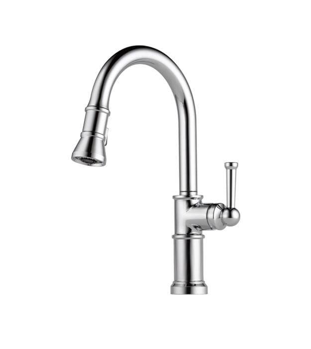 Brizo Artesso 63025LF Single Handle Pull-Down Kitchen Faucet 8 Brizo Artesso 63025LF-PC Single Handle Pull-Down Kitchen Faucet