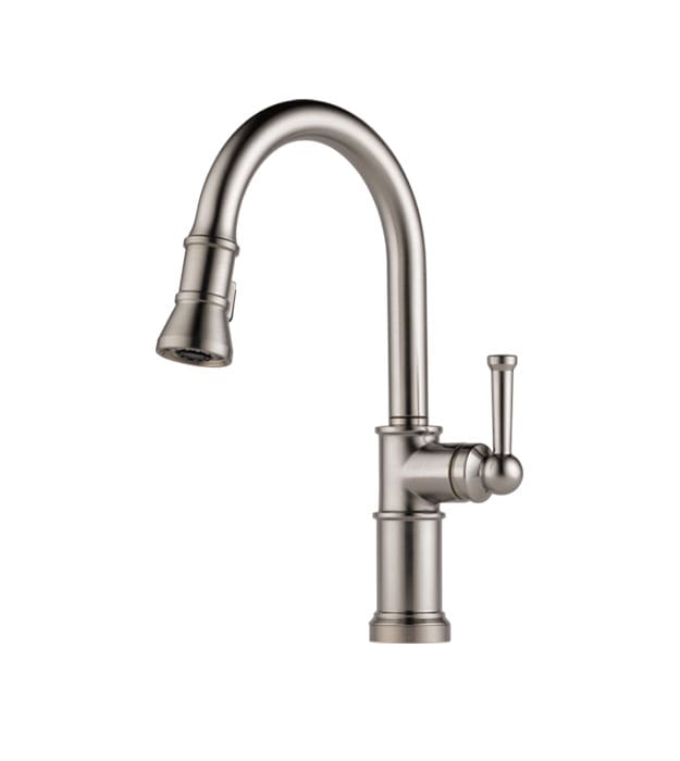 Brizo Artesso 63025LF Single Handle Pull-Down Kitchen Faucet 11 Brizo Artesso 63025LF-SS Single Handle Pull-Down Kitchen Faucet
