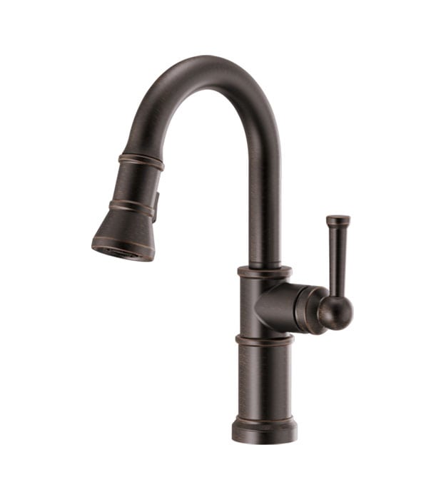 Brizo Artesso 63925LF Pull-Down Prep Faucet 10 Brizo Artesso 63925LF-RB Pull-Down Prep Faucet
