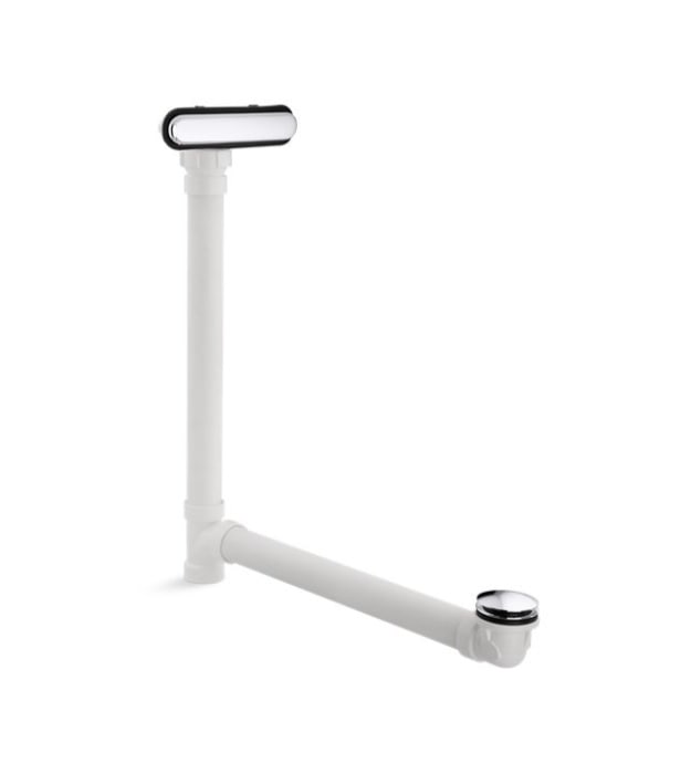 Kohler Clearflo Slotted Overflow Bath Drain K-7272 6 Kohler Clearflo Slotted Overflow Bath Drain K-7272
