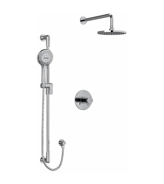 Riobel Parabola Kit 323 2-Way Shower Trim TKIT323PB 4 Riobel Parabola Kit 323 2-Way Shower Trim TKIT323PB