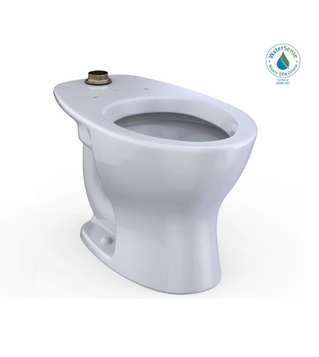 TOTO CT725CUF#01 Commercial Top Spud Toilet Bowl 3 TOTO CT725CUF#01 Commercial Top Spud Toilet Bowl