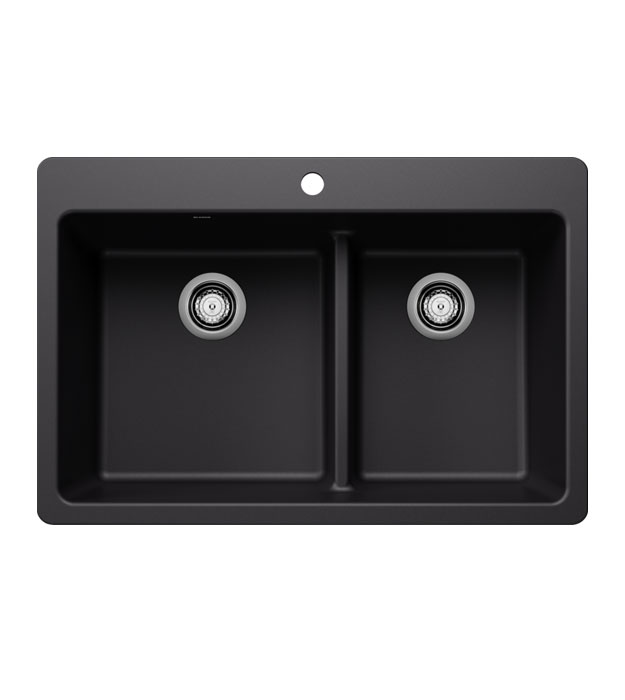 Blanco LIVEN 33 1¾ Low Divide Silgranit Kitchen Sink 2 Blanco LIVEN 33 1¾ Low Divide Silgranit - 403642