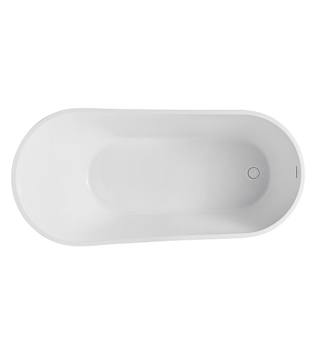 Bagno Italia ALPS - 59" Matte Black - Glossy White 13 Bagno Italia ALPS - 59" Glossy White