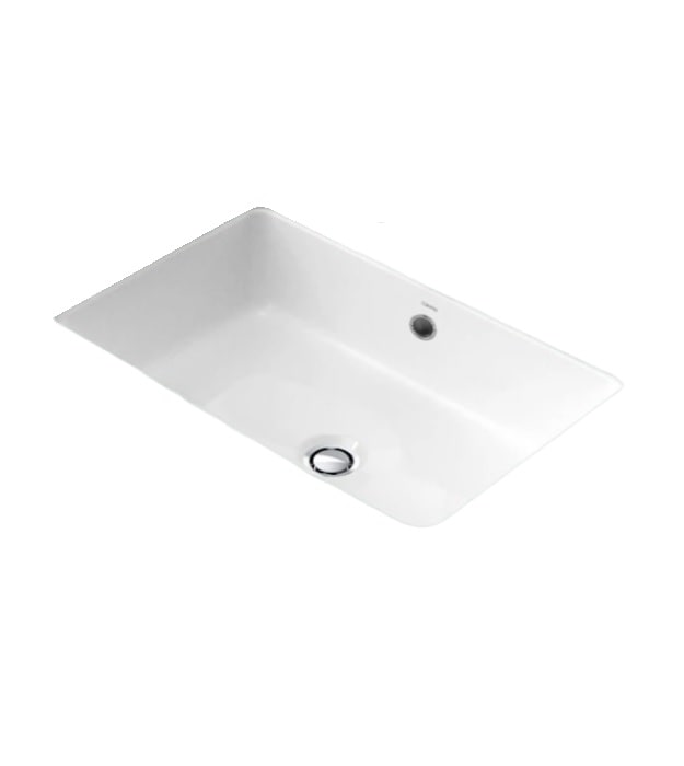 Caroma Cube II Undermount Basin 760502W 12 Caroma Cube II Undermount Basin 760502W