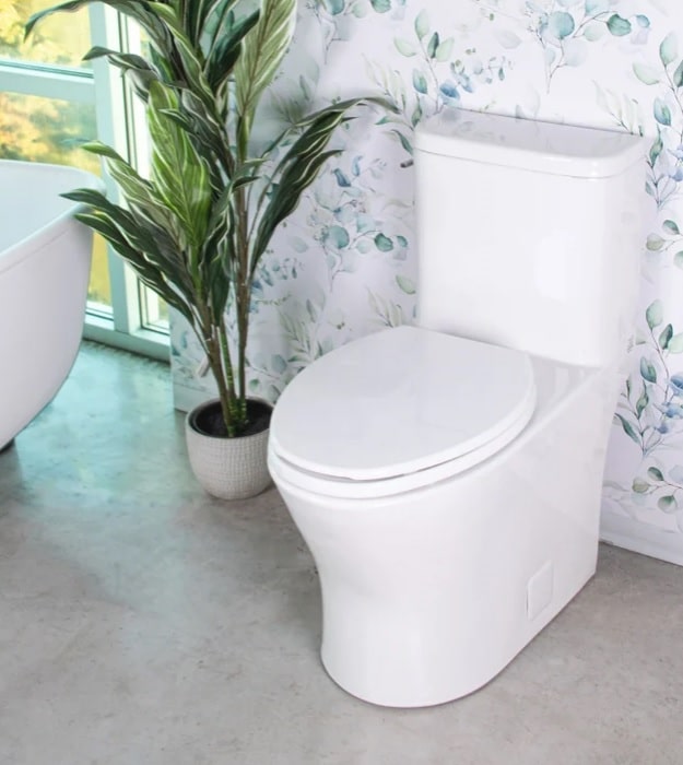 Fluid Citi Rimless Elongated One Piece Toilet FT240120W 7 Fluid Citi Rimless Elongated One Piece Toilet FT240120W - Image 2