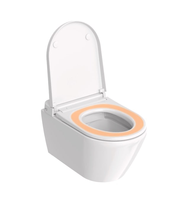 Duravit SensoWash D-Neo Wall Hung Shower Toilet 8 Duravit SensoWash D-Neo Wall Hung Shower Toilet - Image 3