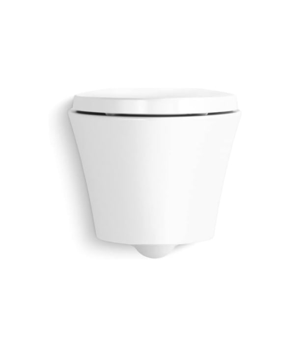 Kohler Veil K-31539-0 Wall-hung Compact Elongated Toilet 7 Kohler Veil K-31539-0 Wall-hung Compact Elongated Toilet - Image 2