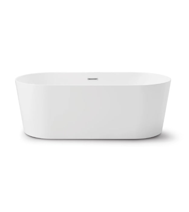 Aquaflo Harmony Matte White Bathtub 12 Aquaflo Harmony Matte White Bathtub