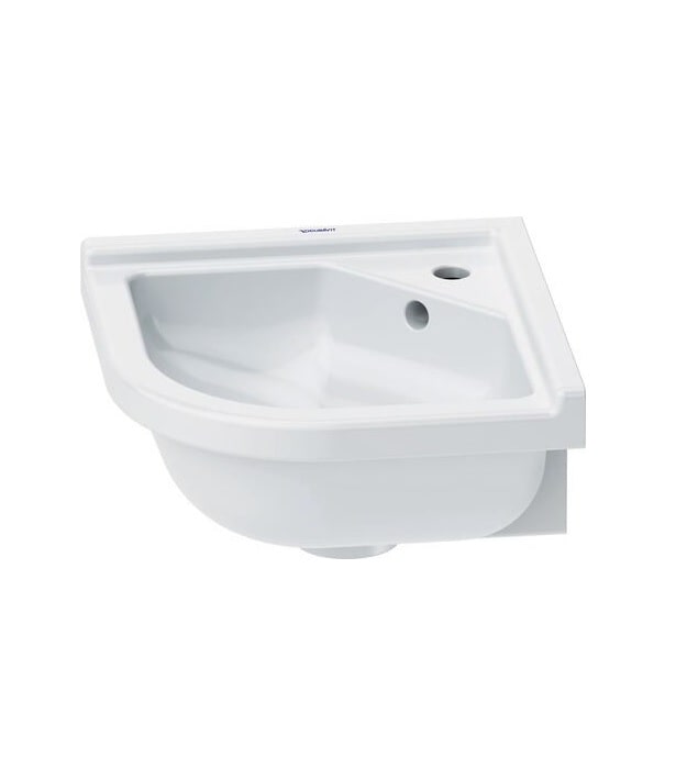 Duravit Starck 3 Corner Sink Wall Mounted 075244 15 Duravit Starck 3 Wall Mounted Corner Sink 075244