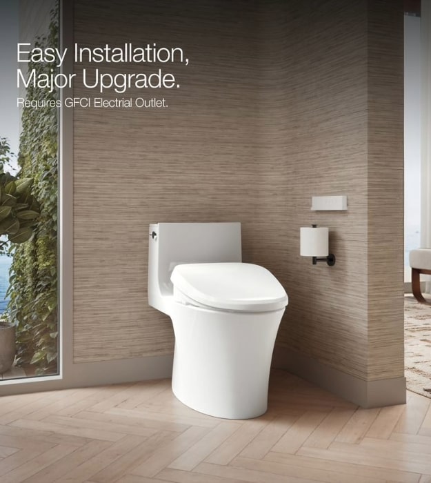 Kohler PureWash E820 Bidet Toilet Seat K-8298-CR-0 10 Kohler PureWash E820 Bidet Toilet Seat K-8298-CR-0 - Image 5