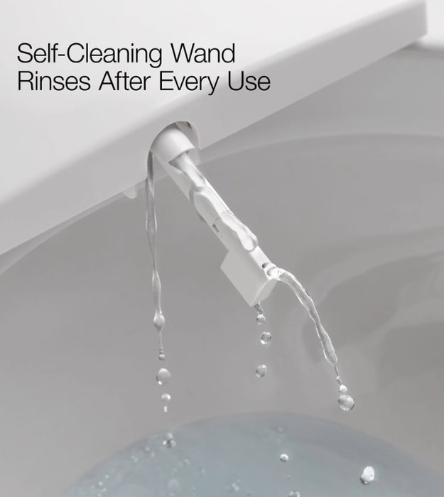 Kohler PureWash E820 Bidet Toilet Seat K-8298-CR-0 12 Kohler PureWash E820 Bidet Toilet Seat K-8298-CR-0 - Image 7